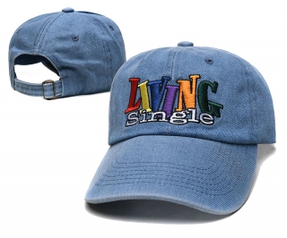 Living Single Curved Snapback Hats 93657