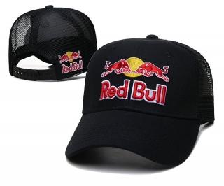 Red Bull Curved Mesh Snapback Hats 94083