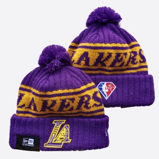 NBA Los Angeles Lakers Draft Knit Beanie Hats 94296