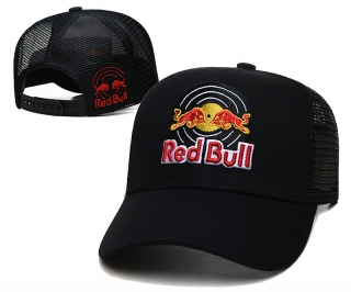 Red Bull Curved Mesh Snapback Hats 94354