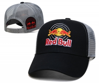 Red Bull Curved Mesh Snapback Hats 94357