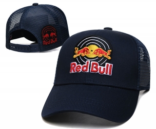 Red Bull Curved Mesh Snapback Hats 94355
