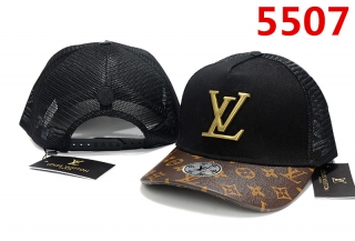 LV High Quality Curved Mesh Snapback Hats 94441
