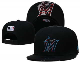 MLB Miami Marlins Snapback Hats 95152
