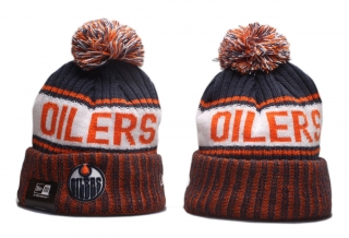 NHL Edmonton Oilers Knit Beanie Hats 95365