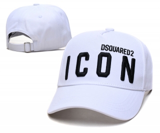 Dsquared2 High Quality Curved Snapback Hats 95500