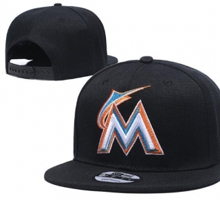 MLB Miami Marlins Snapback Hats 95563