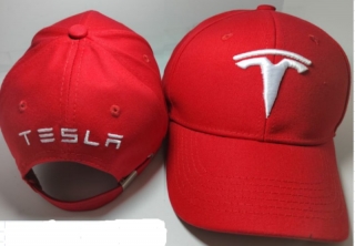 Tesla Curved Snapback Hats 95636