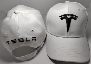 Tesla Curved Snapback Hats 95637