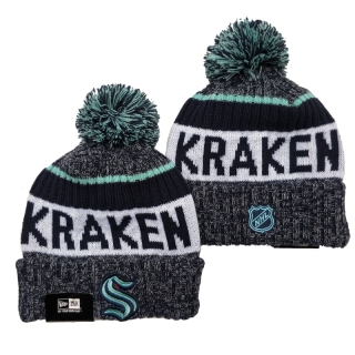 NHL Seattle Kraken Knit Beanie Hats 95652
