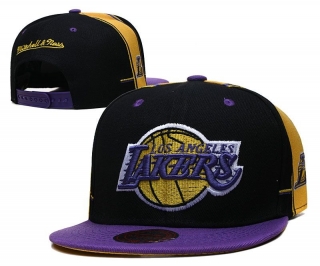 NBA Los Angeles Lakers Mitchell & Ness Snapback Hats 95668