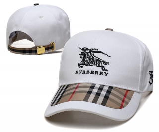 Burberry High Quality Curved Snapback Hats 96202