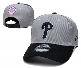 MLB Philadelphia Phillies Curved Snapback Hats 96333