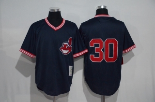 Vintage MLB Cleveland Indians Retro Jerseys 97129