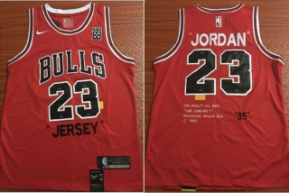 Vintage NBA Chicago Bulls #23 Jordan 1985 Version Jersey 97466