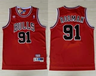 Vintage NBA Chicago Bulls #91 Rodman Jersey 97559
