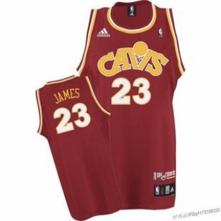 Vintage NBA Cleveland Cavaliers #23 James Retro Jersey 97597