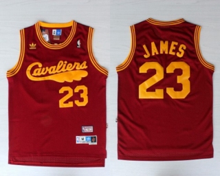 Vintage NBA Cleveland Cavaliers #23 James Retro Jersey 97599