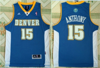 Vintage NBA Denver Nuggets #15 Anthony Jersey 97659
