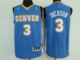 Vintage NBA Denver Nuggets #3 Iverson Jersey 97663