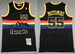 Vintage NBA Denver Nuggets #55 Mutombo Jersey 97665