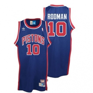 Vintage NBA Detroit Pistons #10 Rodman Jersey 97708