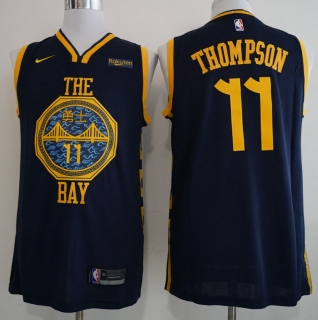 Vintage NBA Golden State Warriors #11 Thompson Jersey 97743