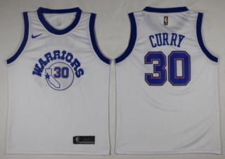 Vintage NBA Golden State Warriors #30 Curry Jersey 97771