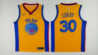 Vintage NBA Golden State Warriors #30 Curry Jersey 97774
