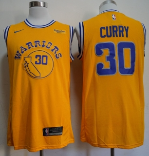 Vintage NBA Golden State Warriors #30 Curry Jersey 97781