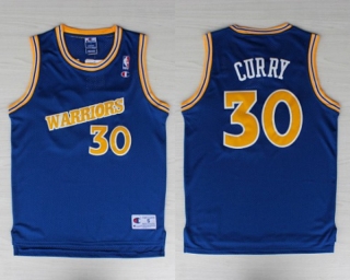 Vintage NBA Golden State Warriors #30 Curry Retro Jersey 97791