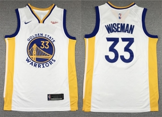Vintage NBA Golden State Warriors #33 Wiseman Jersey 97795