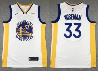 Vintage NBA Golden State Warriors #33 Wiseman Jersey 97799