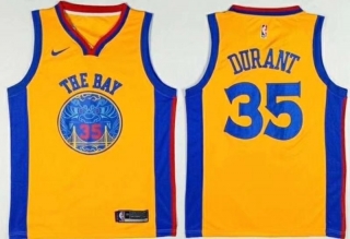 Vintage NBA Golden State Warriors #35 Durant Jersey 97807