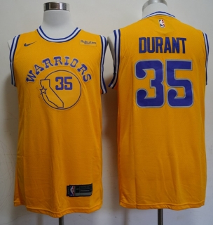 Vintage NBA Golden State Warriors #35 Durant Jersey 97809