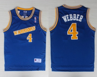 Vintage NBA Golden State Warriors #4 Webber Jersey 97813