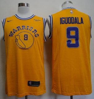 Vintage NBA Golden State Warriors #9 Iguodala Jersey 97818