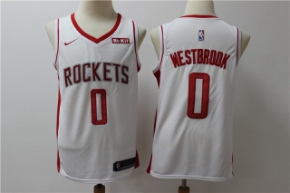 Vintage NBA Houston Rockets #0 Westbrook Jersey 97820