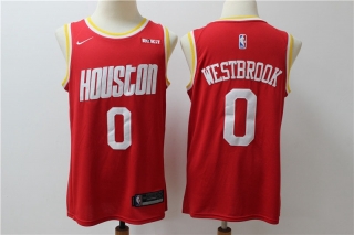 Vintage NBA Houston Rockets #0 Westbrook Jersey 97824