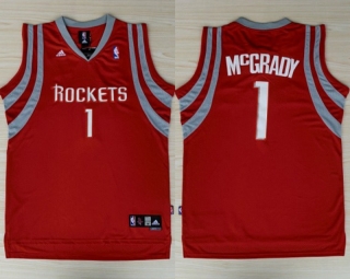Vintage NBA Houston Rockets #1 Mcgrady Jersey 97827