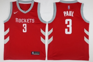 Vintage NBA Houston Rockets #3 Paul Jersey 97853