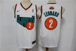 Vintage NBA Los Angeles Clippers #2 Leonard Jersey 97898