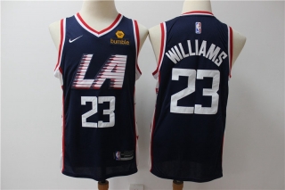 Vintage NBA Los Angeles Clippers #23 Williams Jersey 97904