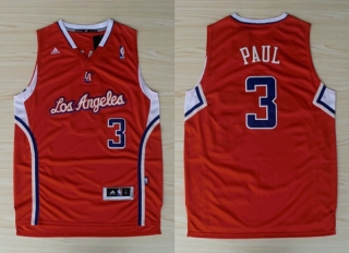 Vintage NBA Los Angeles Clippers #3 Chris Paul Revolution 30 Replica Road(Red) Adidas Jersey 97912