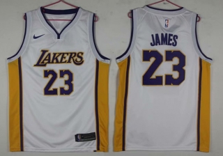 Vintage NBA Los Angeles Lakers #23 James Jersey 97934