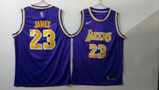 Vintage NBA Los Angeles Lakers #23 James Jersey 97935