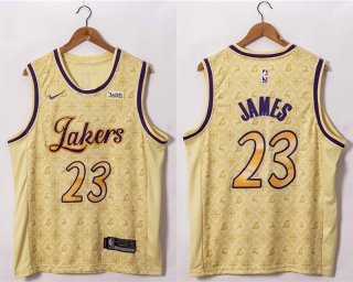 Vintage NBA Los Angeles Lakers #23 James Jersey 97942