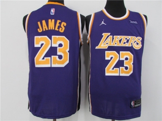 Vintage NBA Los Angeles Lakers #23 James Jersey 97946