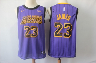 Vintage NBA Los Angeles Lakers #23 James Jersey 97952