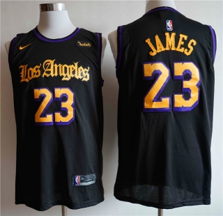 Vintage NBA Los Angeles Lakers #23 James Jersey 97954